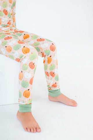 Birdie Bean Long Sleeve Pajama Set - Hazel Pumpkins