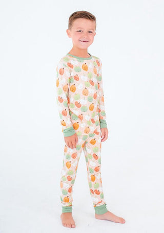 Birdie Bean Long Sleeve Pajama Set - Hazel Pumpkins