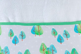 Plush Toddler Blanket - Vail (Winter Trees) Birdie Bean