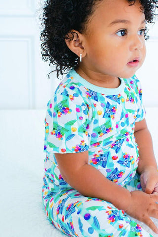 Bamboo Short Sleeve Pajama Set - Max (Gumball Machine) Baby & Toddler Sleepwear