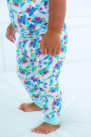 Bamboo Short Sleeve Pajama Set - Max (Gumball Machine) Baby & Toddler Sleepwear