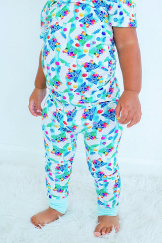 Bamboo Short Sleeve Pajama Set - Max (Gumball Machine) Baby & Toddler Sleepwear