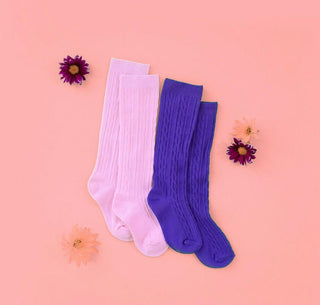 Solid Bamboo Socks Set - Pink & Blue Baby & Toddler Clothing Accessories