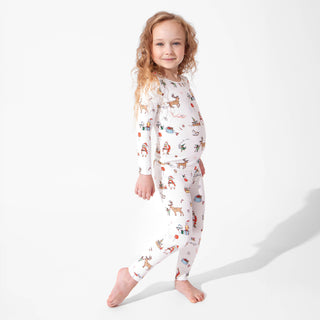 Bamboo Long Sleeve Pajama Set - Santa's Workshop Baby & Toddler Sleepwear