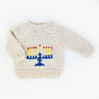 Menorah Crew Neck Sweater Baby & Toddler Outerwear