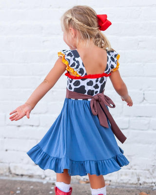 Girl's Cowboy BFF Fairytale Twirl Dress Baby & Toddler Dresses