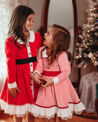 Girl's Holiday Twirl Dress - Jolly Little Helper Baby & Toddler Dresses