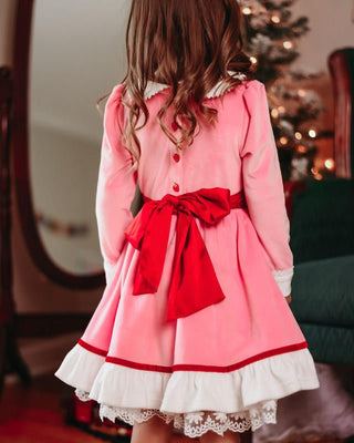 Girl's Holiday Twirl Dress - Jolly Little Helper Baby & Toddler Dresses