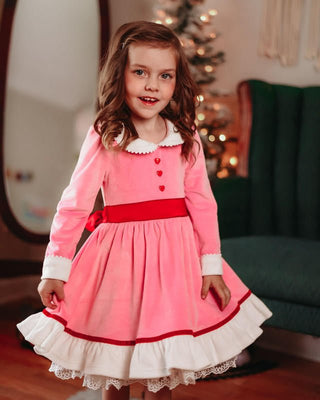 Girl's Holiday Twirl Dress - Jolly Little Helper Baby & Toddler Dresses