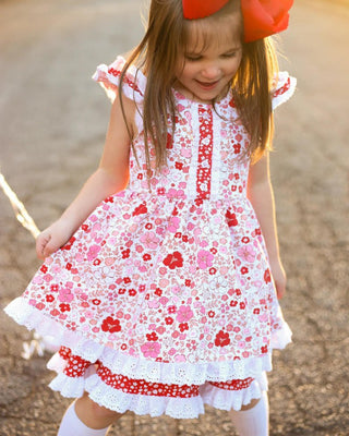 Girl's Twirl Dress - Love Blooms (Floral) Baby & Toddler Dresses