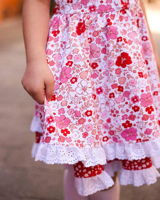 Girl's Twirl Dress - Love Blooms (Floral) Baby & Toddler Dresses