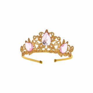 Raven Princess Crown and Wand Set  - Pink & Gold