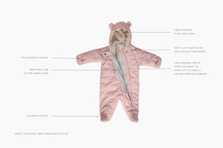 Jumpsuit Bébé - Airy Snowsuit and Accessories 7AMEnfant