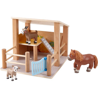 HABA USA Little Friends Petting Zoo with Farm Animals