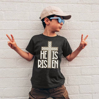 Salt + Salvation Threads He Is Risen Tee Shirt | Baby Riddle