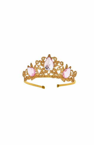 Princess Crowns and Wand Gift Set - Gold & Pink