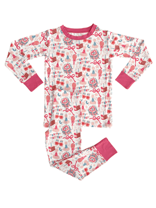 Bamboo Long Sleeve Pajama Set - Birthday Girl