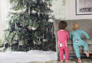 KicKee Pants Applique Coverall - Glacier Penguin