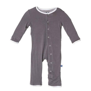 KicKee Pants Applique Coverall - Rain Shooting Stars