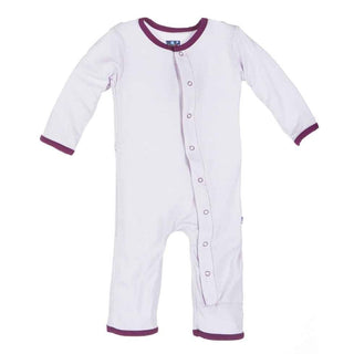 Bamboo Applique Coverall, Thistle Elephant Baby & Toddler Sleepwear