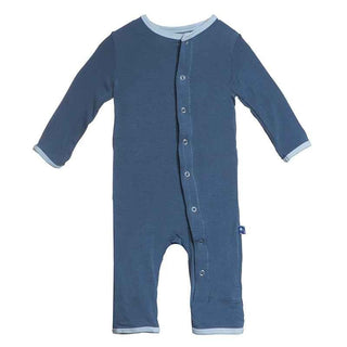 Bamboo Applique Coverall - Twilight Year of the Sheep KicKee Pants