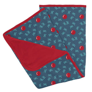 Baby Boys Print Bamboo Stroller Blanket - Deep Sea Jacks Swaddling & Receiving Blankets