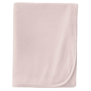 Baby Girls Solid Bamboo Swaddling Blanket - Baby Rose KicKee Pants