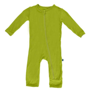 Solid Bamboo Coverall with Zipper - Meadow Baby & Toddler Sleepwear