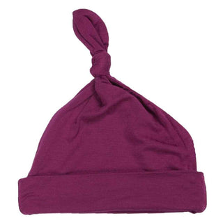 Solid Bamboo Basic Single Knot Hat, Orchid Baby & Toddler Hats