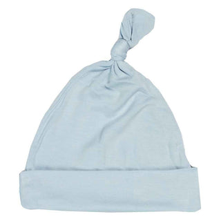 Solid Bamboo Basic Single Knot Hat, Pond Baby & Toddler Hats