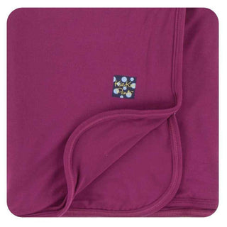 Basic Solid Bamboo Stroller Blanket - Orchid, One Size KicKee Pants