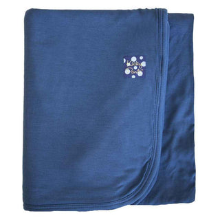 Basic Solid Bamboo Stroller Blanket - Twilight, One Size Swaddling & Receiving Blankets