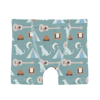 Kickee Pants Boxer Brief - Jade Campfire | Baby Riddle