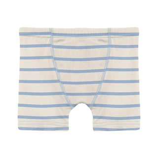 Kickee Pants Boxer Brief - Pond Sweet Stripe | Baby Riddle