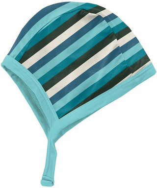 Boy's Print Bamboo Aviator Hat - Ice Multi Stripe Baby & Toddler Hats