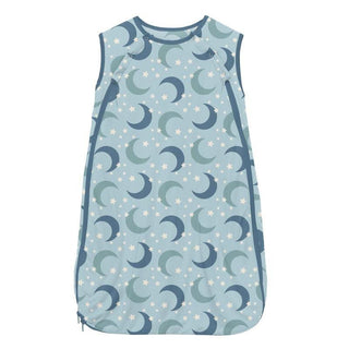 Boy's Print Bamboo Fluffle Sleeping Bag - Spring Sky Moon and Stars Baby & Toddler Sleepwear