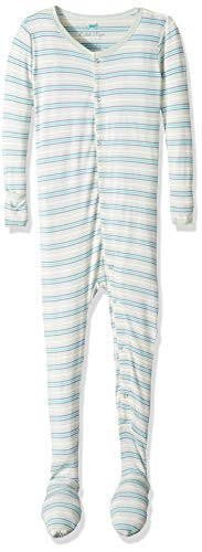 Boy's Print Bamboo Footie with Snaps - Desert Stripe Baby & Toddler Sleepwear