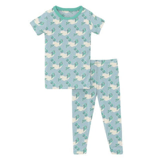 KicKee Pants Boys Print Short Sleeve Pajama Set - Windy Day Kites | Stylish Sleepies offer designs that make bedtime beautiful.