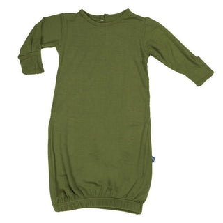 Boy's Solid Bamboo Layette Gown - Moss Baby & Toddler Sleepwear