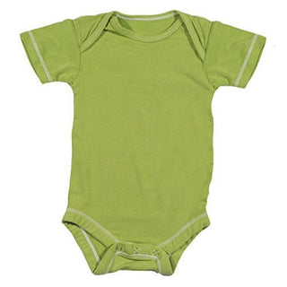 Boy's Solid Bamboo Short Sleeve One Piece - Meadow Baby One-Pieces