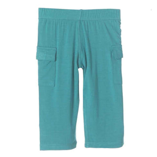 Solid Bamboo Cargo Pant, Lagoon Baby & Toddler Bottoms