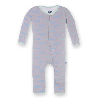 Bamboo Fitted Coverall - Feather Lizard KicKee Pants