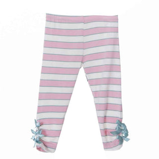 KicKee Pants Girls Capri Leggings, Garden Gate Lattice