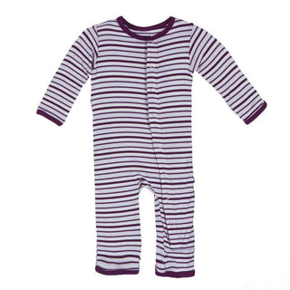 Girls Print Bamboo Coverall, Girl Animal Stripe KicKee Pants