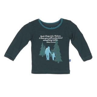 Bamboo Long Sleeve Tee, Dad and Son Backpacking Baby & Toddler Tops