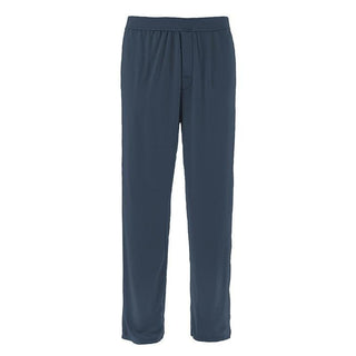 KicKee Pants Men's Solid Pajama Pants - Deep Sea SP21 | Stylish Sleepies offer designs that make bedtime beautiful.