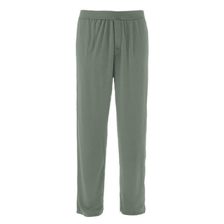 KicKee Pants Men's Solid Pajama Pants - Lily Pad SP21 | Stylish Sleepies offer designs that make bedtime beautiful.