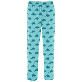 KicKee Pants Mens Print Pajama Pants - Iceberg Menorahsaurus WCA22 | Stylish Sleepies offer designs that make bedtime beautiful.