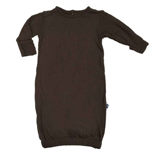 Boy's Solid Bamboo Layette Gown - Bark Baby & Toddler Sleepwear