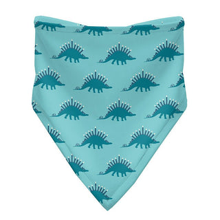 KicKee Pants Newborn Print Bandana Bib, Iceberg Menorahsaurus - One Size